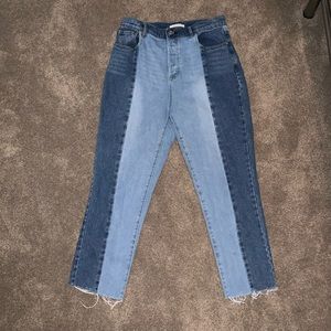 multicolor jeans